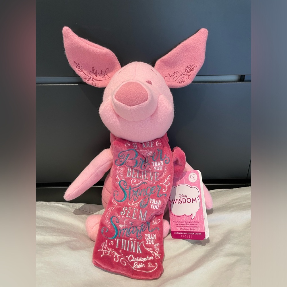 Disney Wisdom Piglet plush